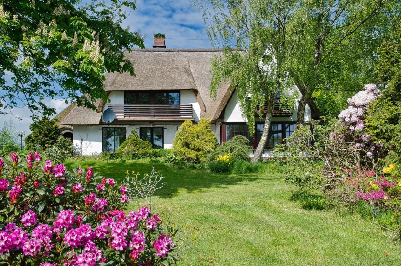 タツィング"Reetland" - Haus Hartwigアパートメント エクステリア 写真
