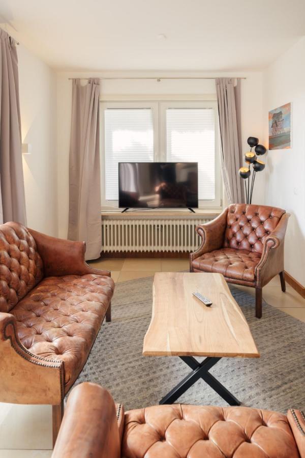 タツィング"Reetland" - Haus Hartwigアパートメント エクステリア 写真