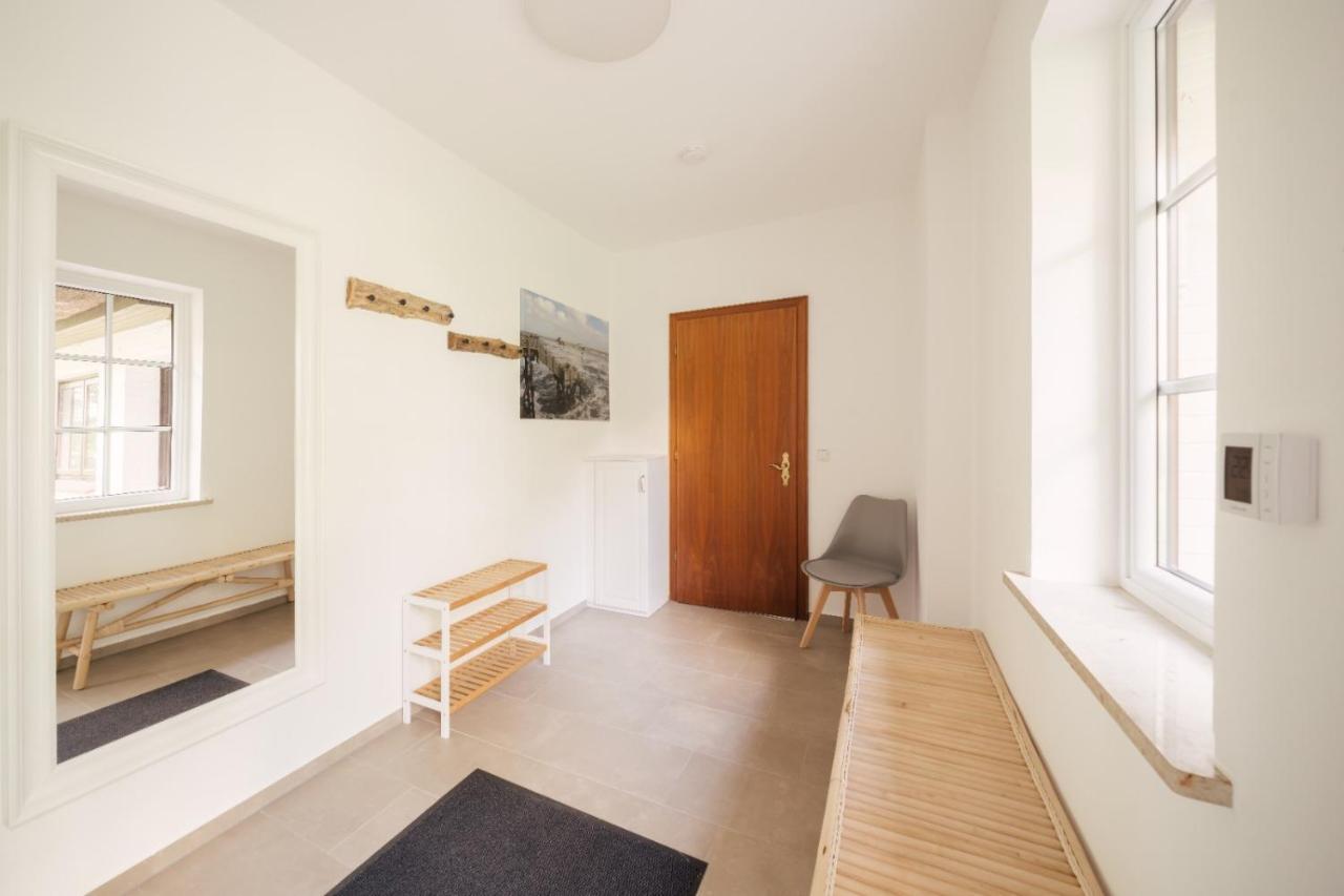 タツィング"Reetland" - Haus Hartwigアパートメント エクステリア 写真